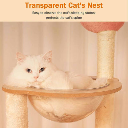 171cm Large Cat Tree Tower with Condos, Scratching Posts, Perches & Baskets for Indoor Cats